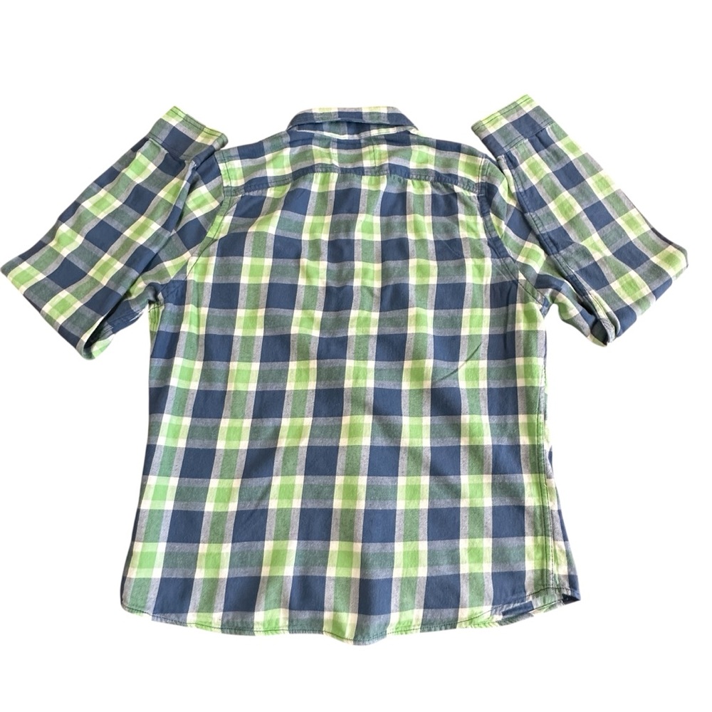 Abercrombie & Fitch Men’s Long Sleeve Plaid Button-Down Shirt – Size M - Picture 3 of 4